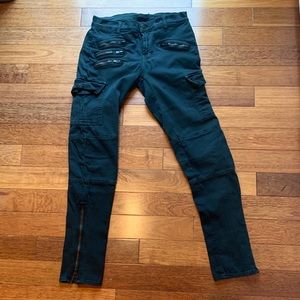 J Brand The Brix Cargo Zip Skinny Jeans